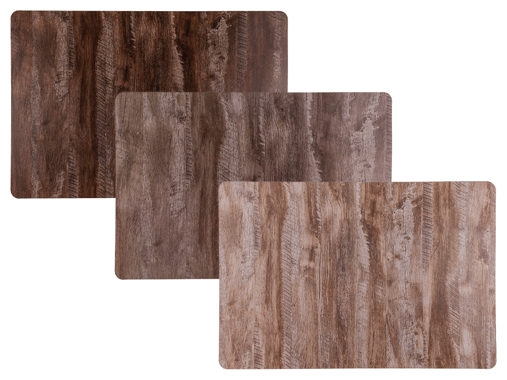 Polypropylen placemat , Naturalwood-Optics,