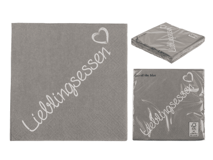 Paper napkins, Lieblingsessen,