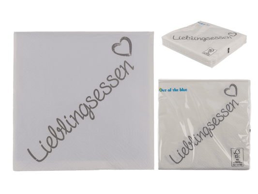 Paper napkins, Lieblingsessen,
