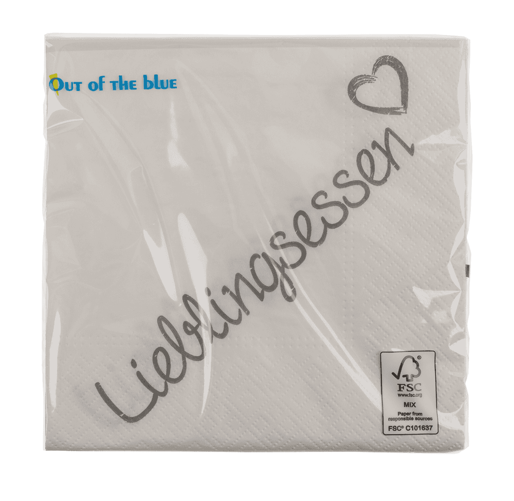 Paper napkins, Lieblingsessen,