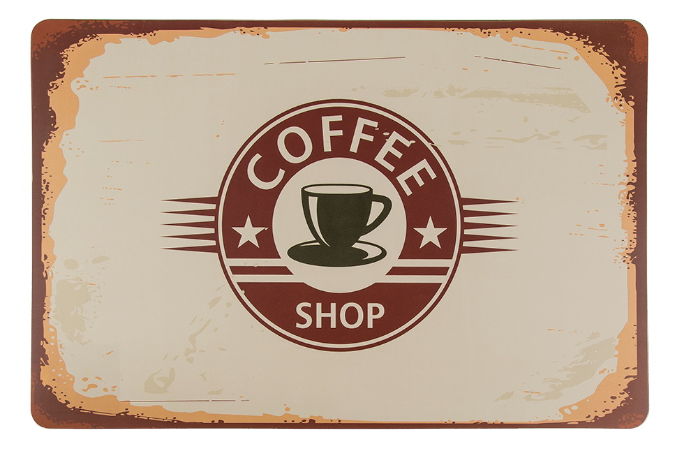 Polypropylen placemat, Coffee,