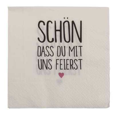 White-grey paper napkins,