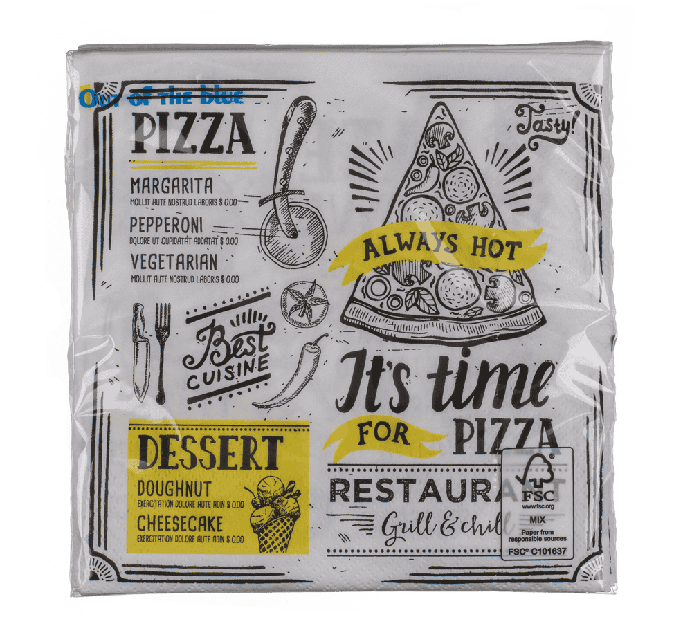 Paper napkins, Tasty,