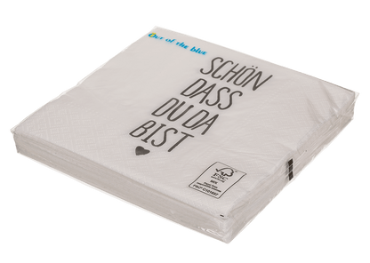 Paper napkins, Schön dass du da bist,