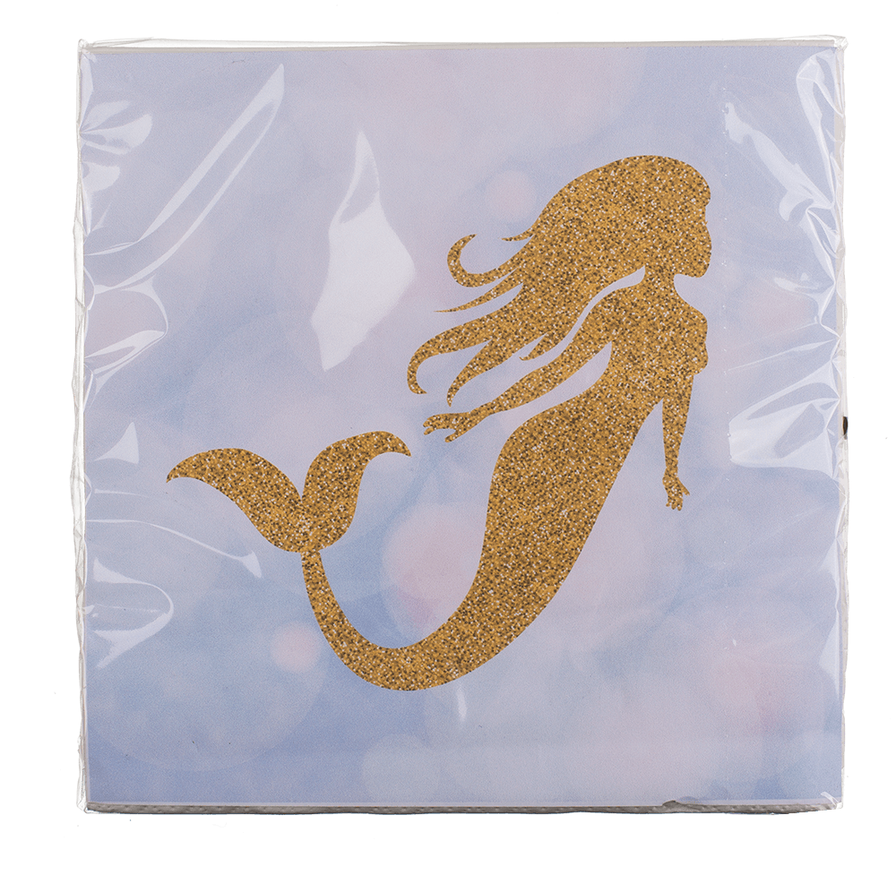 Paper napkins, Mermaid, ca. 33 x 33 cm,