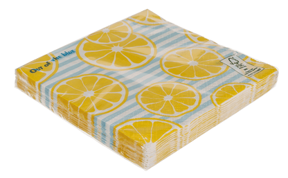 Paper napkins, Lemons,