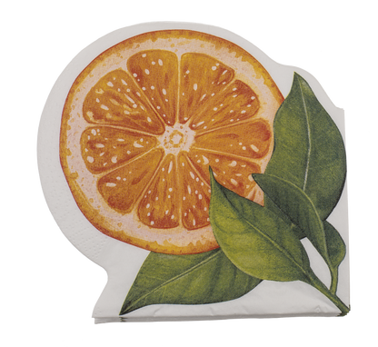 Paper motive tissue, Orange,