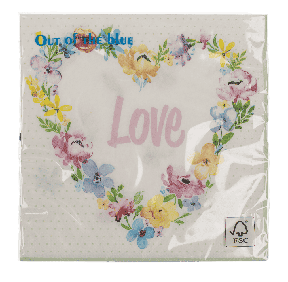 Paper tissues, Love,