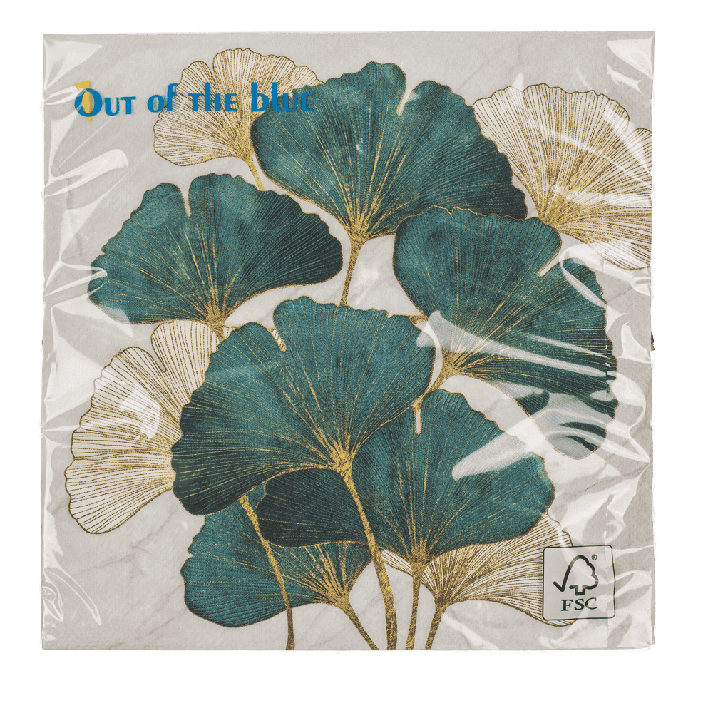 Paper tissue, Ginkgo,