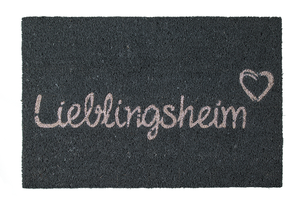 Floor mat, Lieblingsheim,