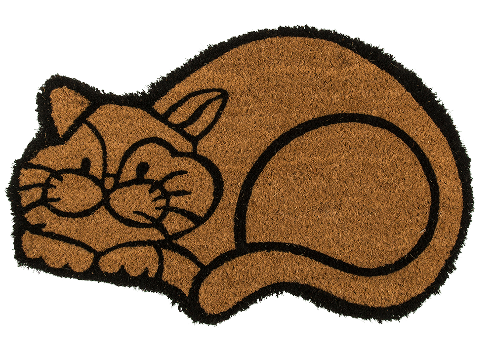 Floor mat, cat ,