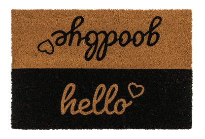 Floor mat, Hello - Goodbye,