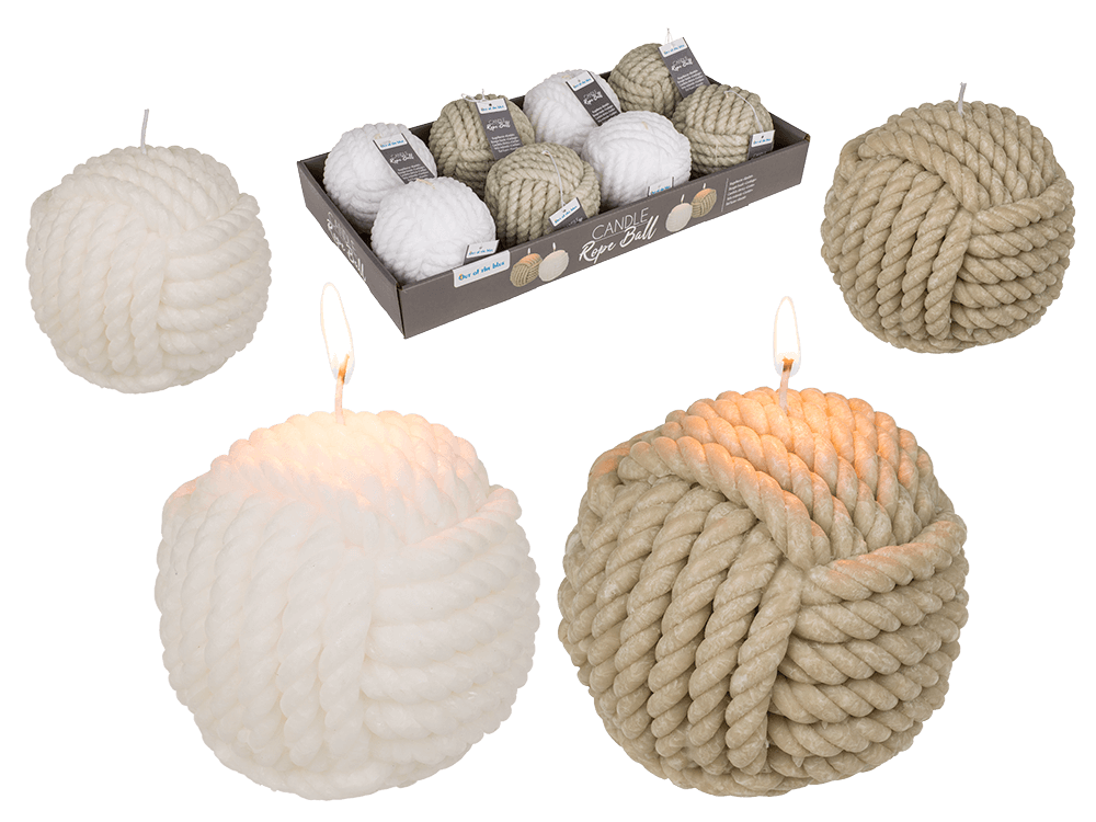 Ball candle, Rope,