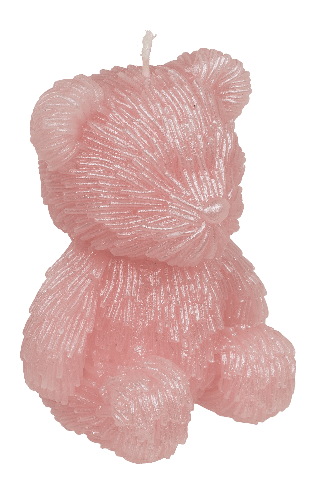 Candle, teffy bear, ca. 11 x 9,5 x 13,5 cm,