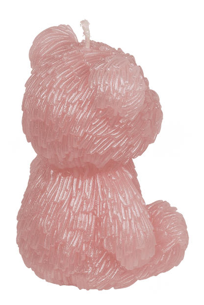 Candle, teffy bear, ca. 11 x 9,5 x 13,5 cm,