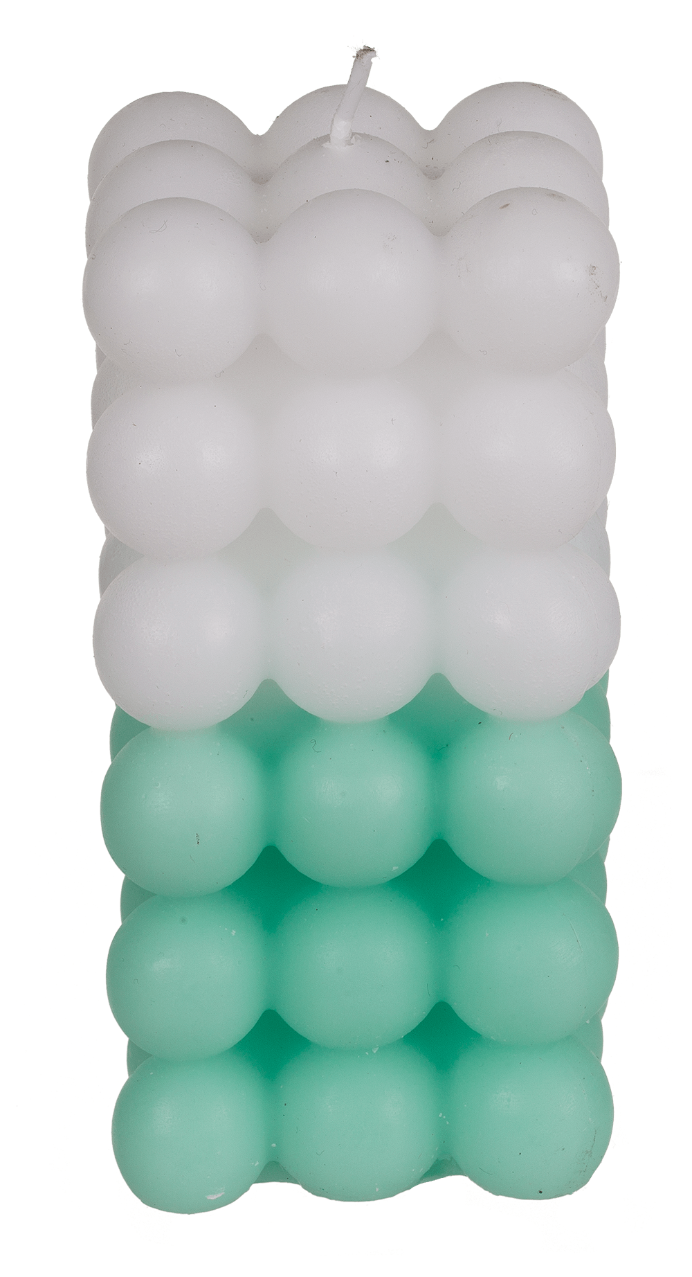 Candle, Colourful Bubble, ca. 6 x 12 cm,