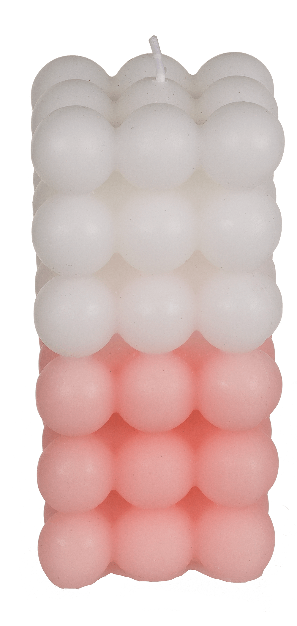 Candle, Colourful Bubble, ca. 6 x 12 cm,