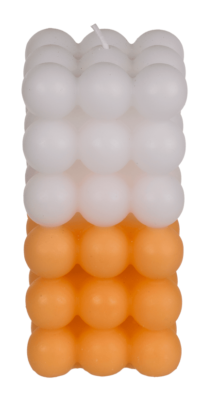 Candle, Colourful Bubble, ca. 6 x 12 cm,