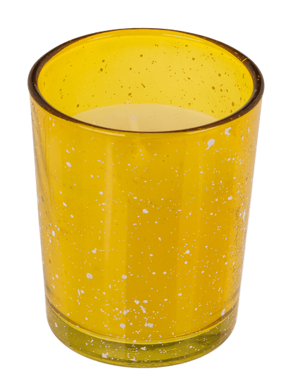 Candle in glass, Summertime, ca. 5,5 x 6,5 cm,