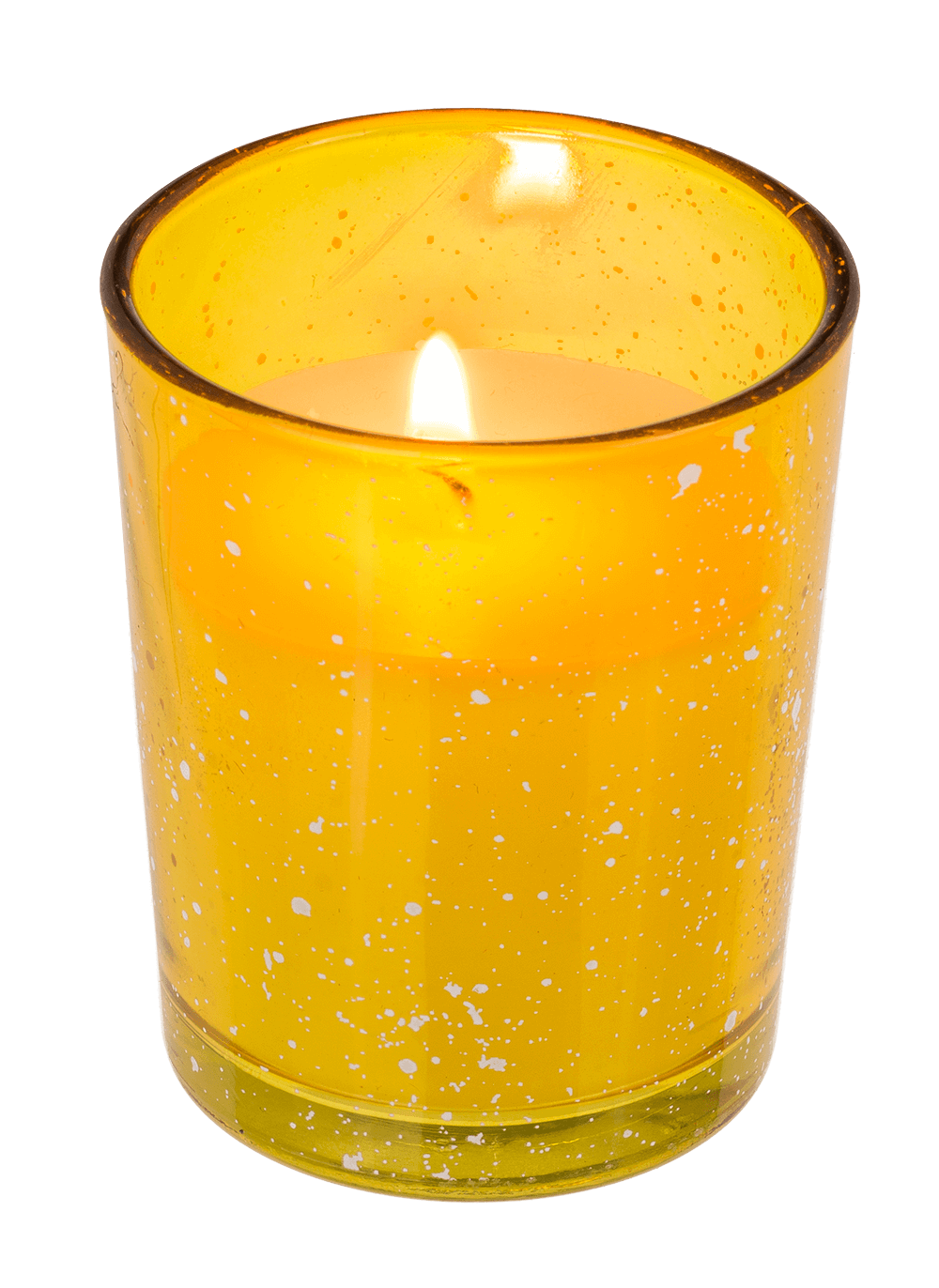 Candle in glass, Summertime, ca. 5,5 x 6,5 cm,