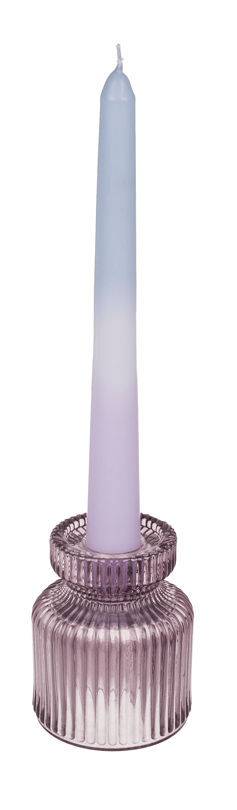 Glass tea light/candle holder, 2 in 1,