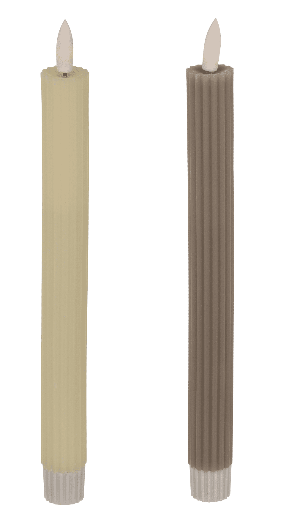 LED stick candle made of real wax,