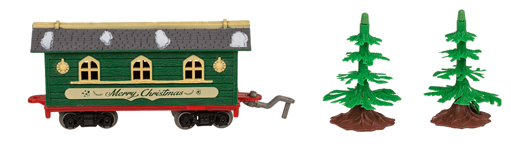Xmas-train, Incl. rail circuit,