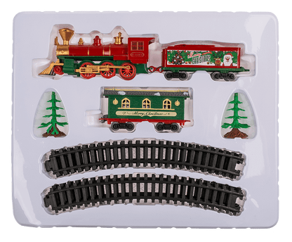 Xmas-train, Incl. rail circuit,