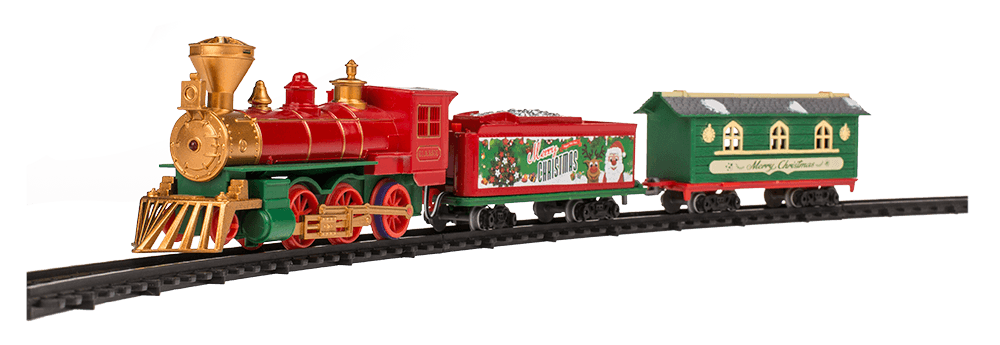 Xmas-train, Incl. rail circuit,
