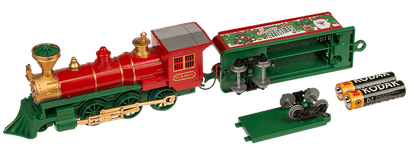 Xmas-train, Incl. rail circuit,