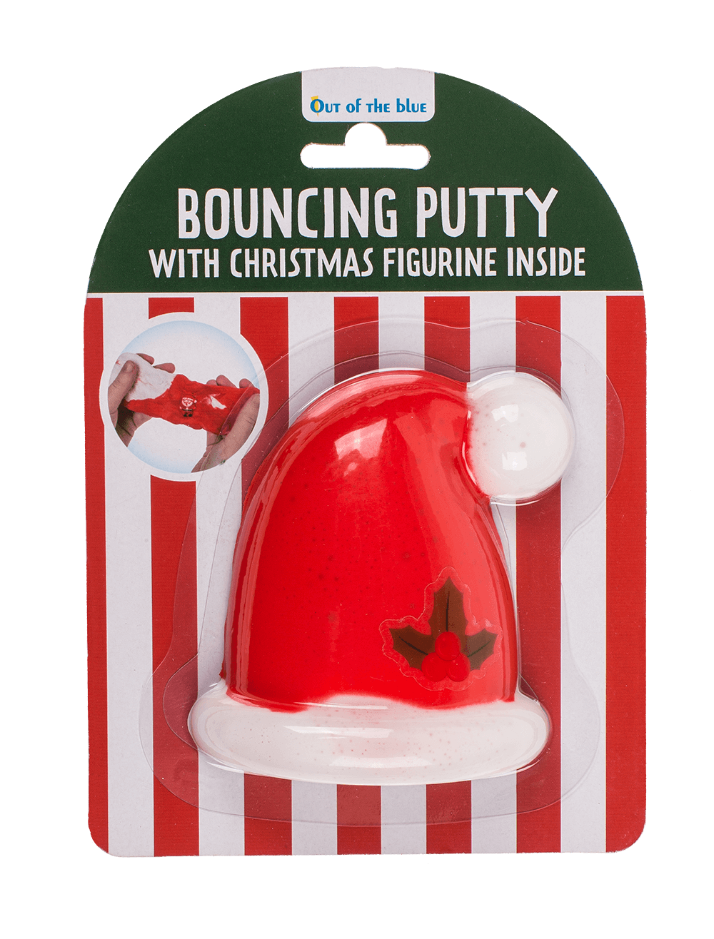 Bouncing Putty , Christmas, 30 g, 3 assorted,