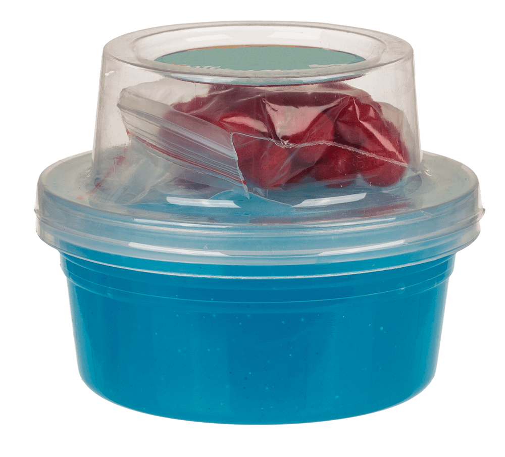 Glitter crystal modelling slime, Xmas Party,