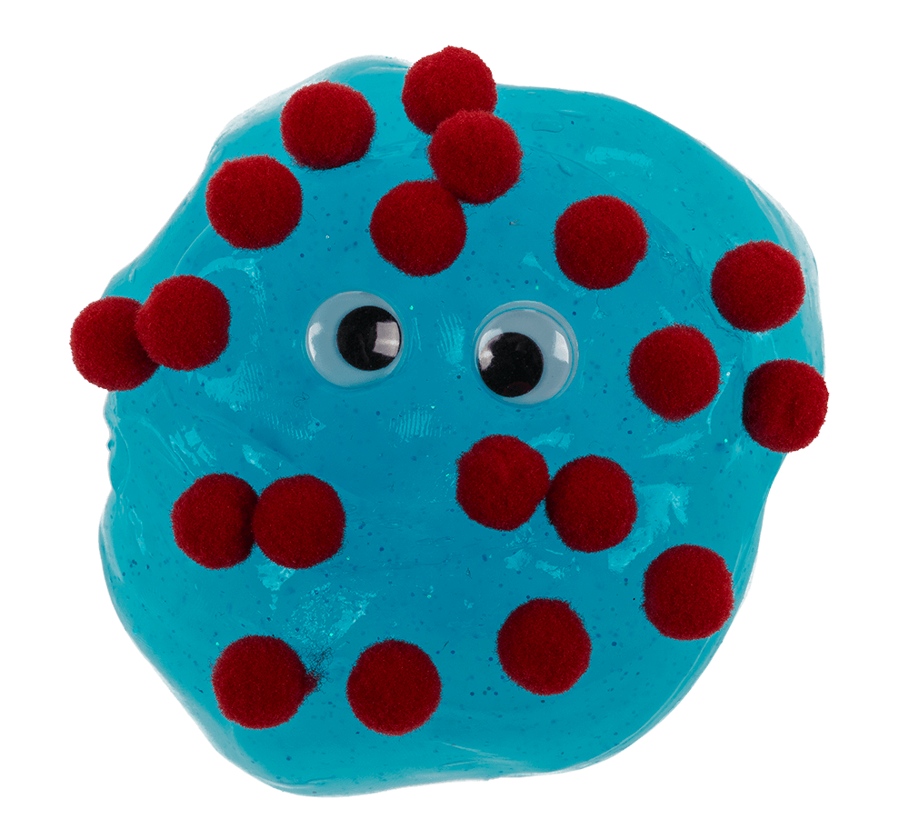 Glitter crystal modelling slime, Xmas Party,