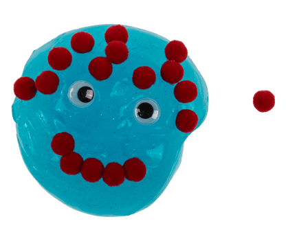 Glitter crystal modelling slime, Xmas Party,