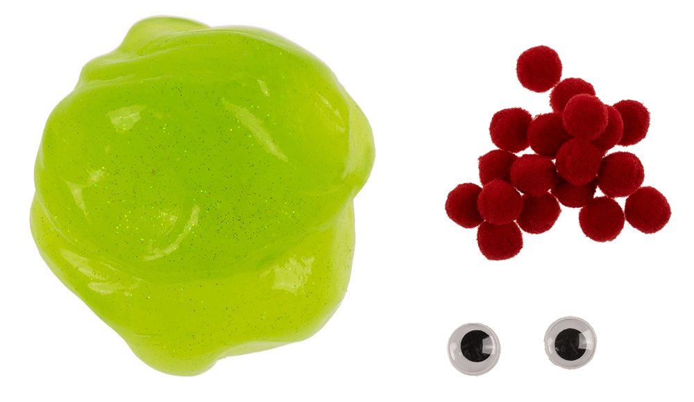 Glitter crystal modelling slime, Xmas Party,