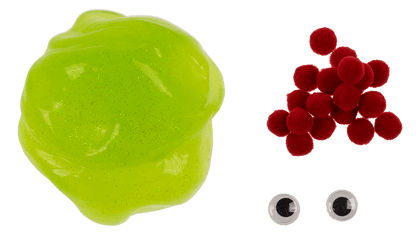 Glitter crystal modelling slime, Xmas Party,