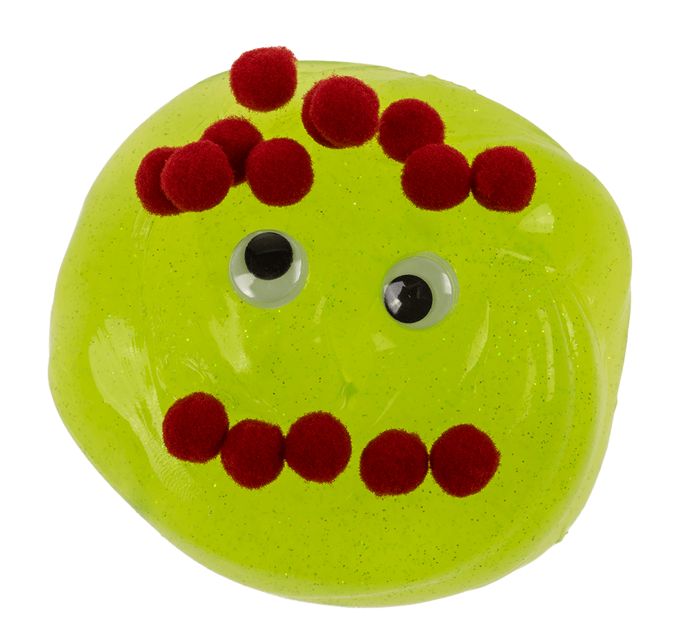 Glitter crystal modelling slime, Xmas Party,