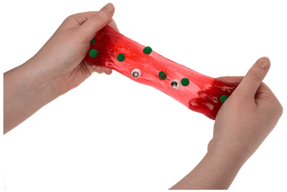 Glitter crystal modelling slime, Xmas Party,