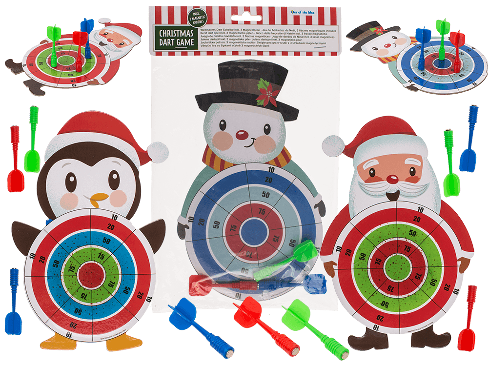 Christmas dart,with 3 magnetic arrows,