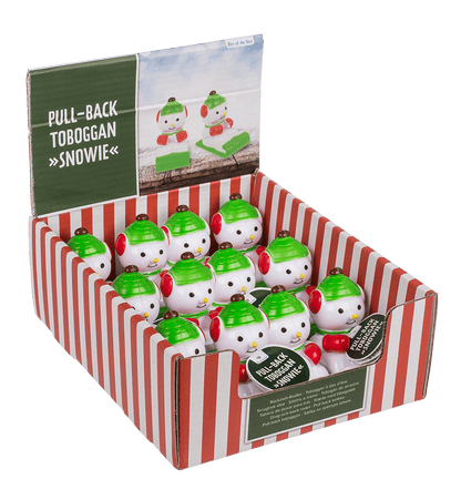 Pull-back toboggan, Snowie,