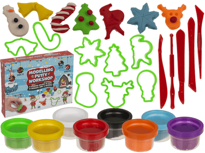 Christmas modelling workshop, 21 pcs.