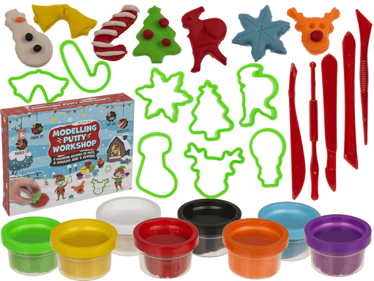 Christmas modelling workshop, 21 pcs.