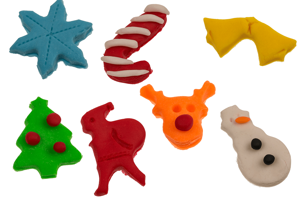 Christmas modelling workshop, 21 pcs.