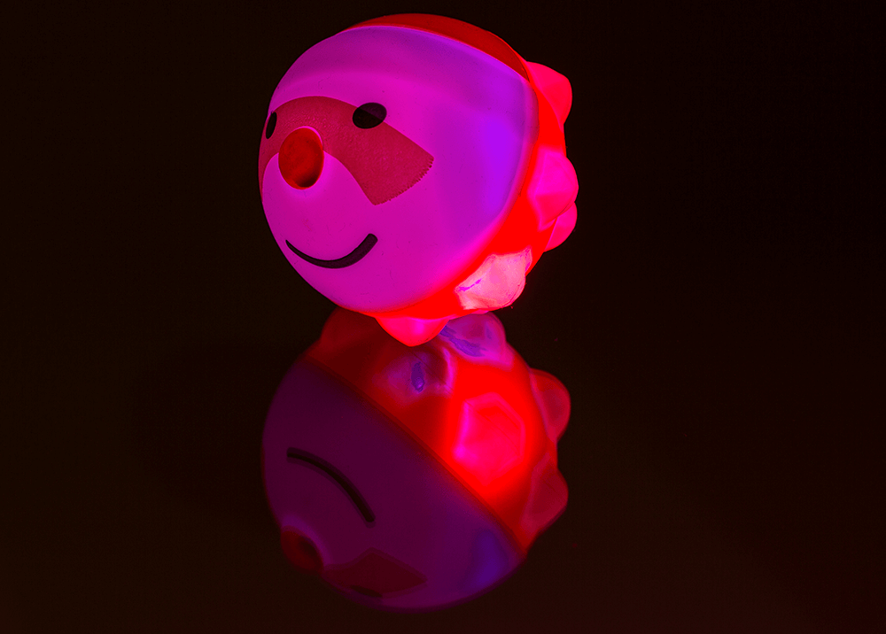 Squeeze-Pops, Xmas , with LED, incl 3 x LR41