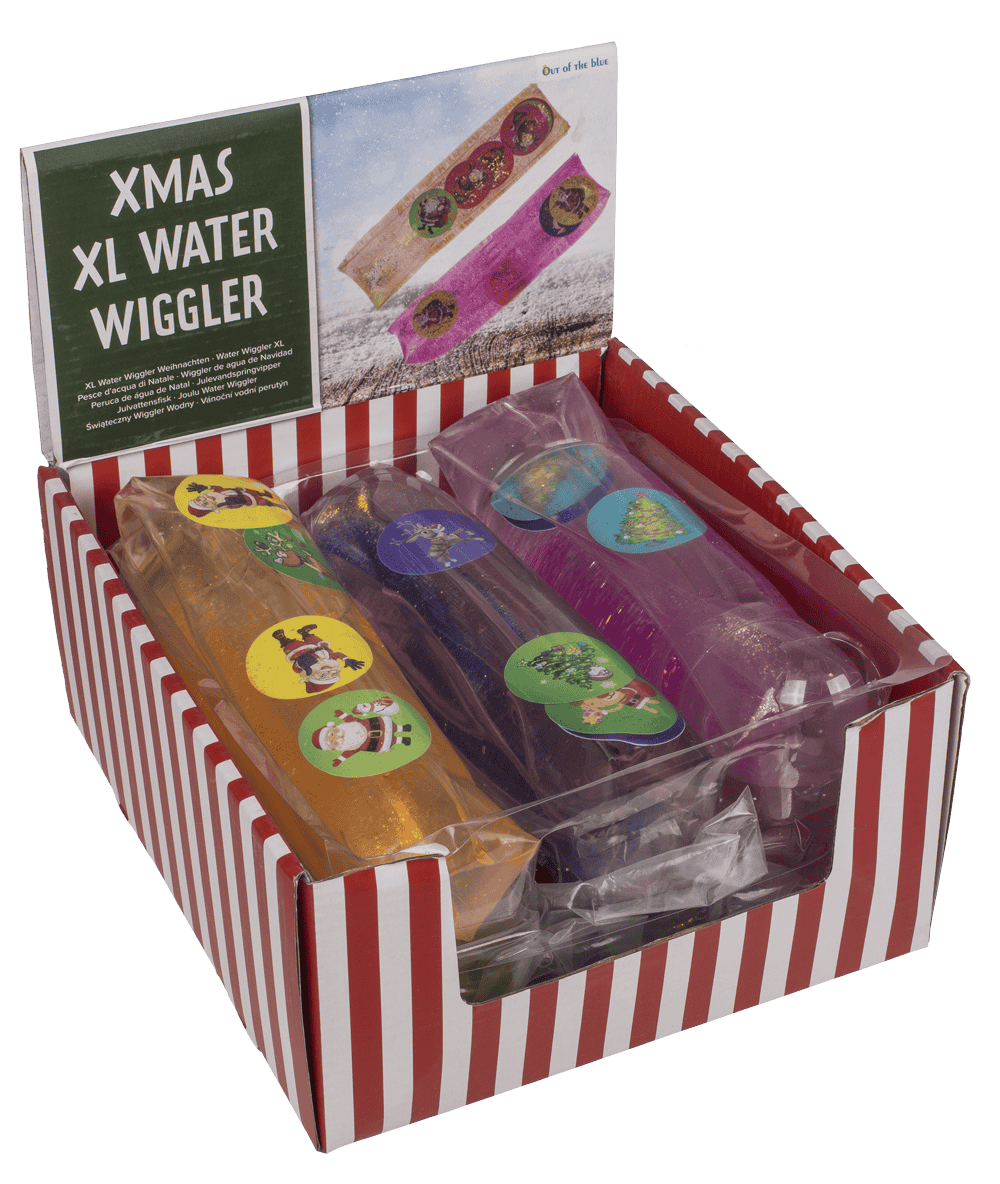 XL Water Wiggler, Christmas, 21 x 5 cm,