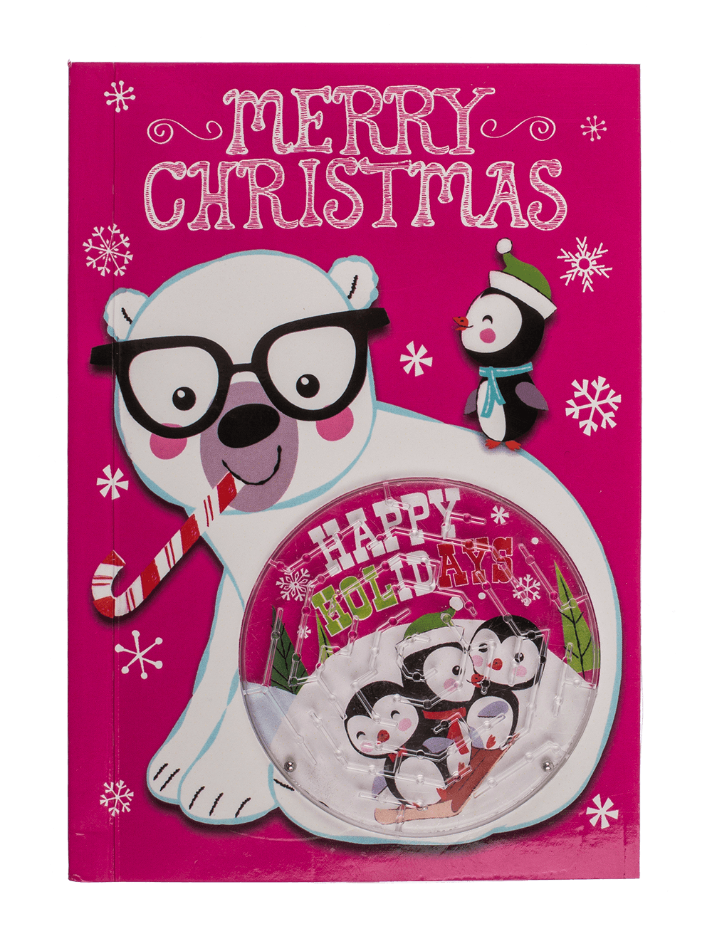 Gift card with ball game , Xmas,