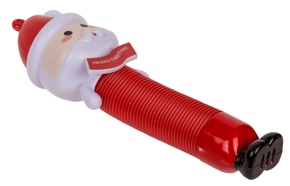 Stretch tube, Santa, with LED, incl. 3 x LR41