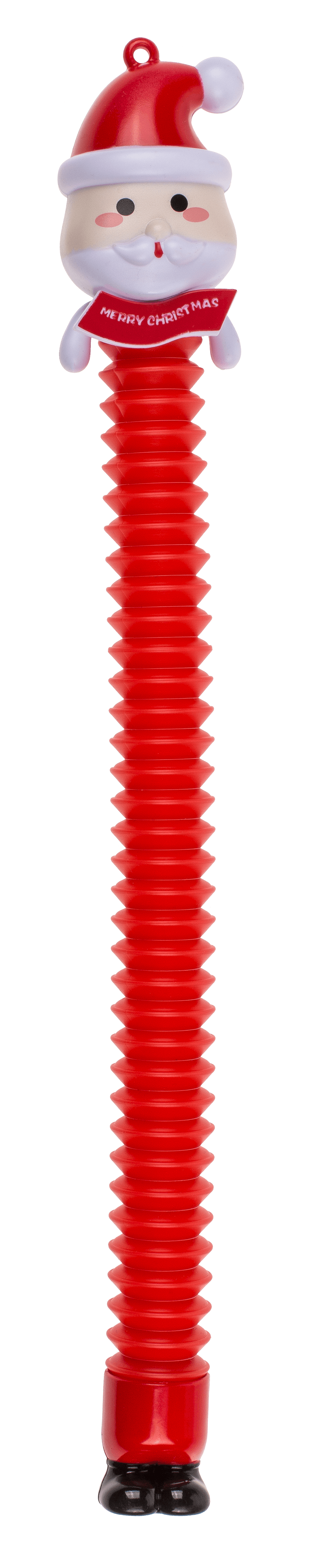 Stretch tube, Santa, with LED, incl. 3 x LR41