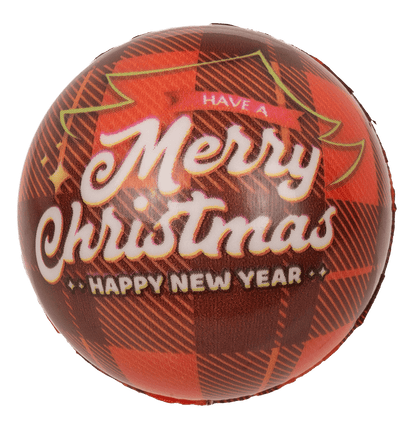 Squeeze ball, Santa's Crew, 6 cm, 4 assorted,