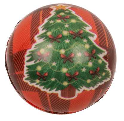 Squeeze ball, Santa's Crew, 6 cm, 4 assorted,